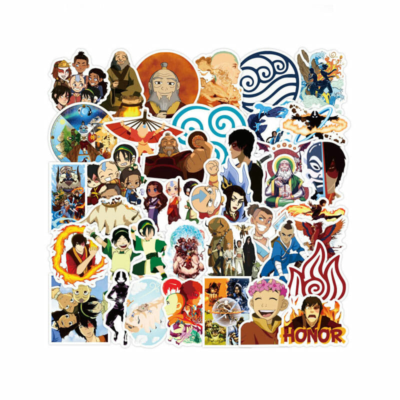 Anime Pattern Children's Stickers