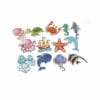 Animal pattern kids stickers