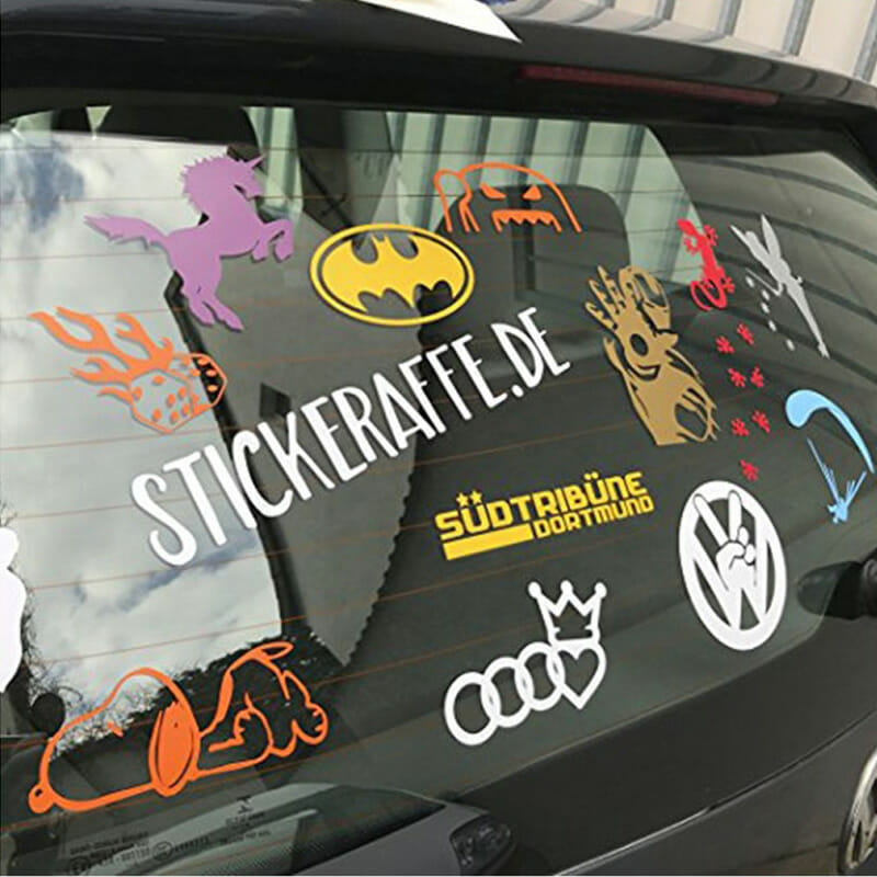 Car window stickers