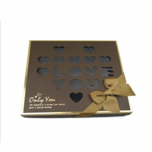 Custom Hollow Chocolate Paper Boxes